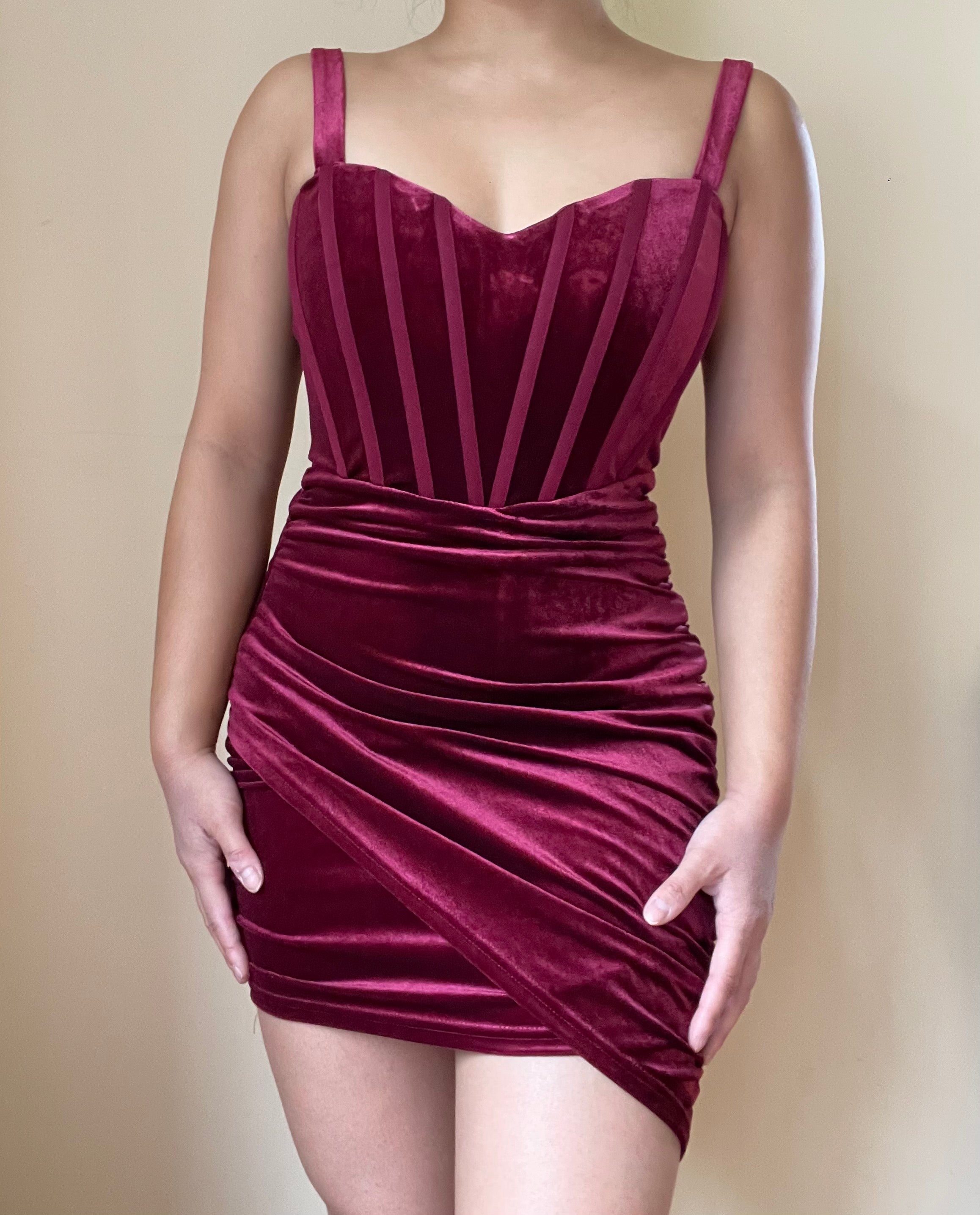 Ayla Velvet Dress