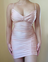 Load image into Gallery viewer, Maybelle Satin Dress (Dusty Pink)
