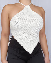 Load image into Gallery viewer, Alessia Crochet Top (Ivory)
