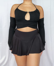 Load image into Gallery viewer, Ava Tennis Skort (Black)
